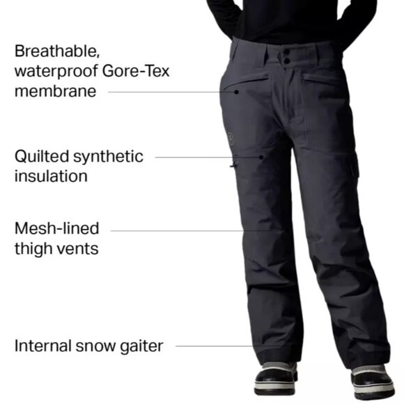 NWT RRP$349 Backcountry Girdwood GORE-TEX Insulated Pant